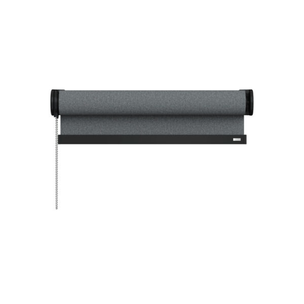 Rullegardin_pluss_kjedebetjening_sort_front