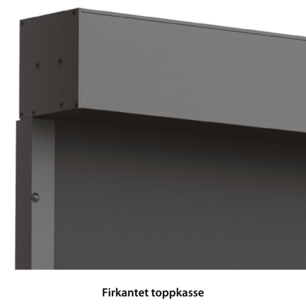 Firkantet toppkasse