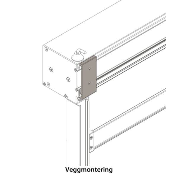 Veggmontering-feste-zipscreen