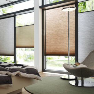 Plisségardin SIGNATURE – Top-Down / Bottom-Up – LiteRise® med grepbetjening – Duette®